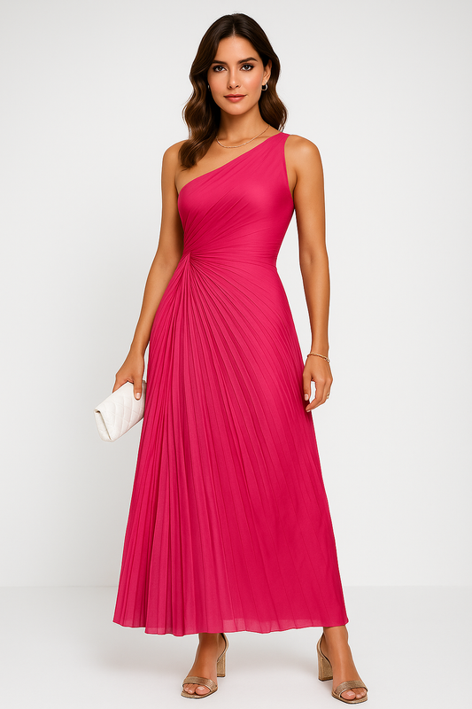 Sexy One Shoulder Maxi Dress for Women - EasyApparels