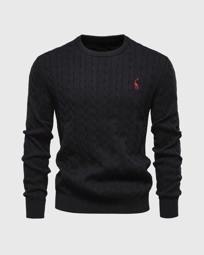 Classic Comfortable Men's Crew Neck Sweater
