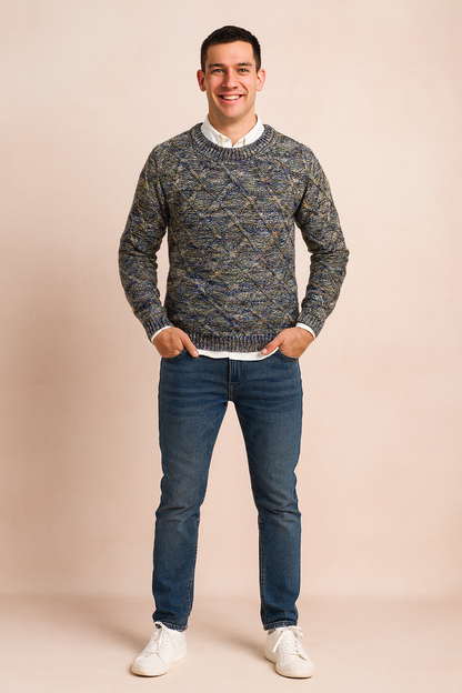Warm Winter Crew Neck Sweater