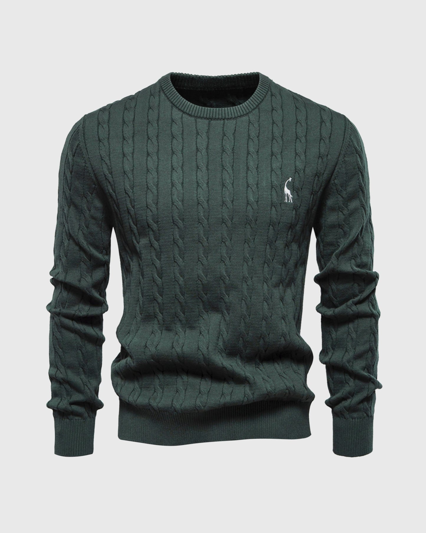 Classic Comfortable Men's Crew Neck Sweater
