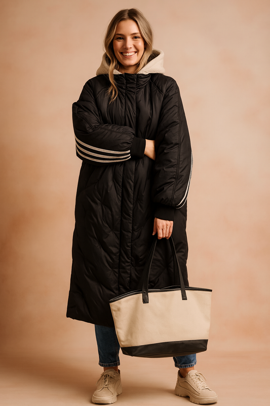 Warm Women's Padded Winter Coat - Luxicro