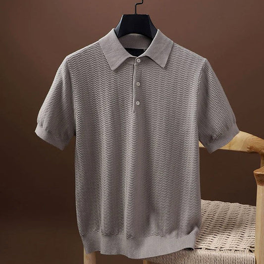 Casual Men's Short Sleeve Polo Shirt - EasyApparels
