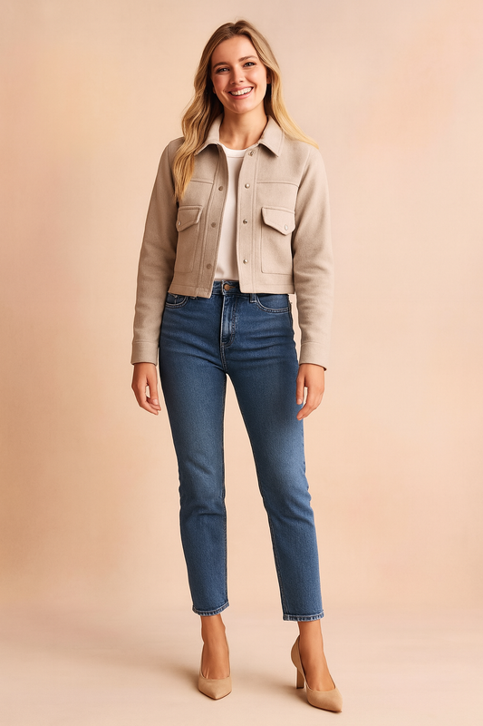 Women's Warm Fall Coat - Luxicro