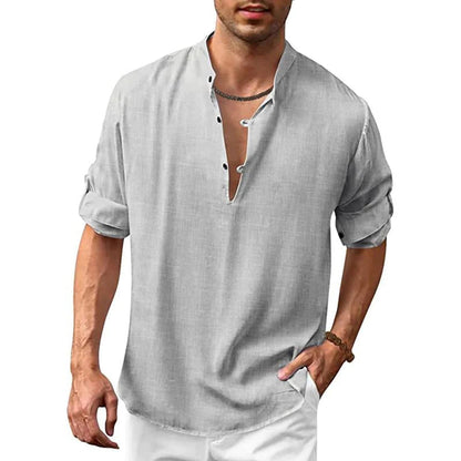 Casual Men's Long Sleeve Shirt