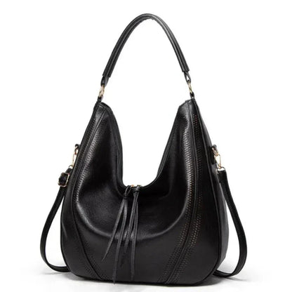 Casual Faux Leather Tote Handbag