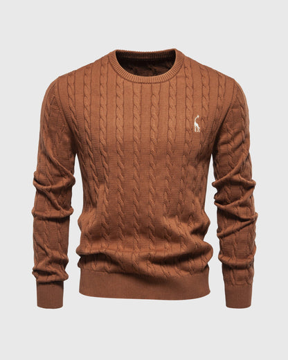 Classic Comfortable Men's Crew Neck Sweater