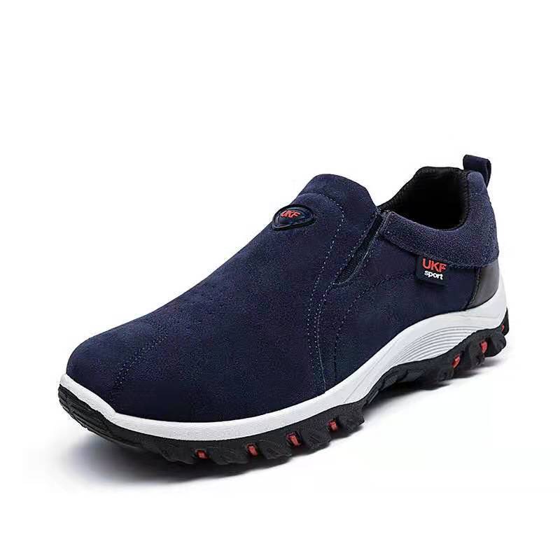 Comfortable Mens Shoes with Mesh Upper and Grip Sole