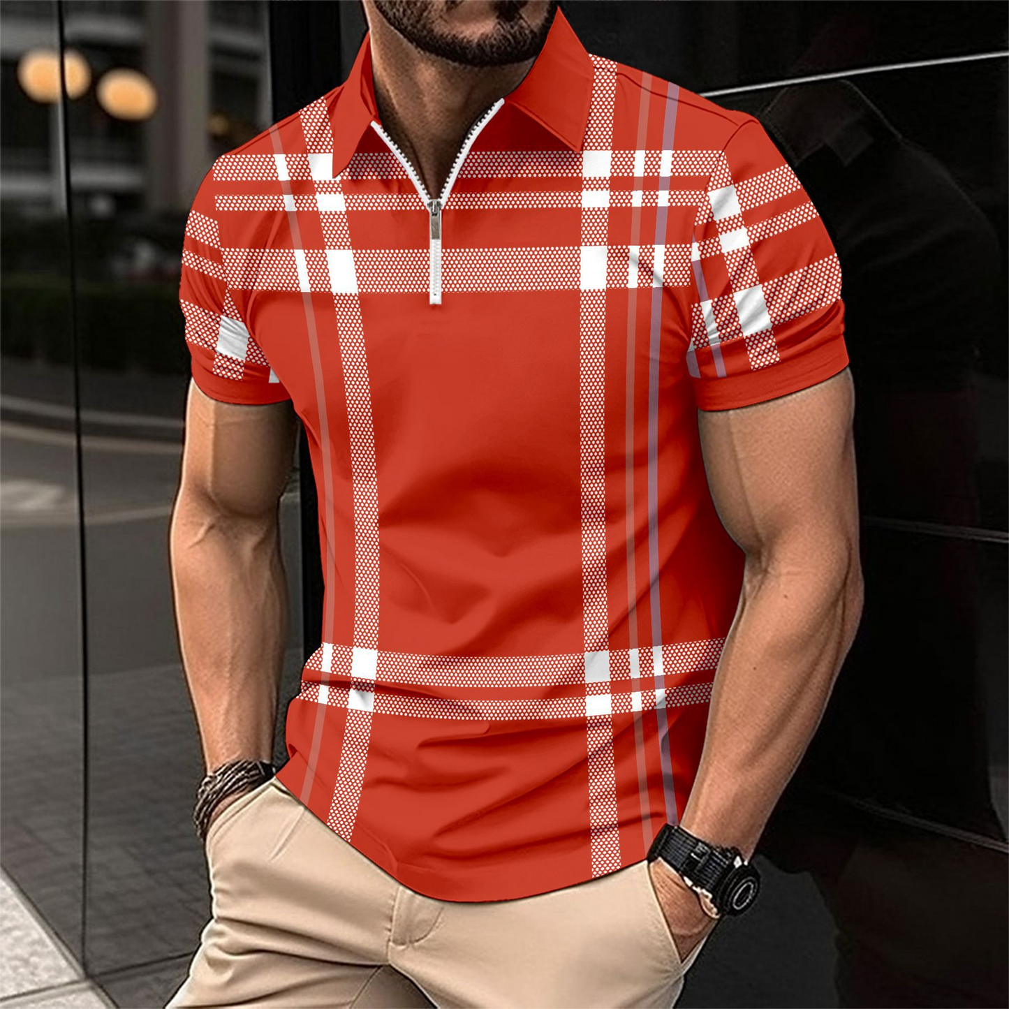 Classic Casual Men's Polo Shirt