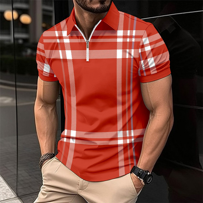 Classic Casual Men's Polo Shirt