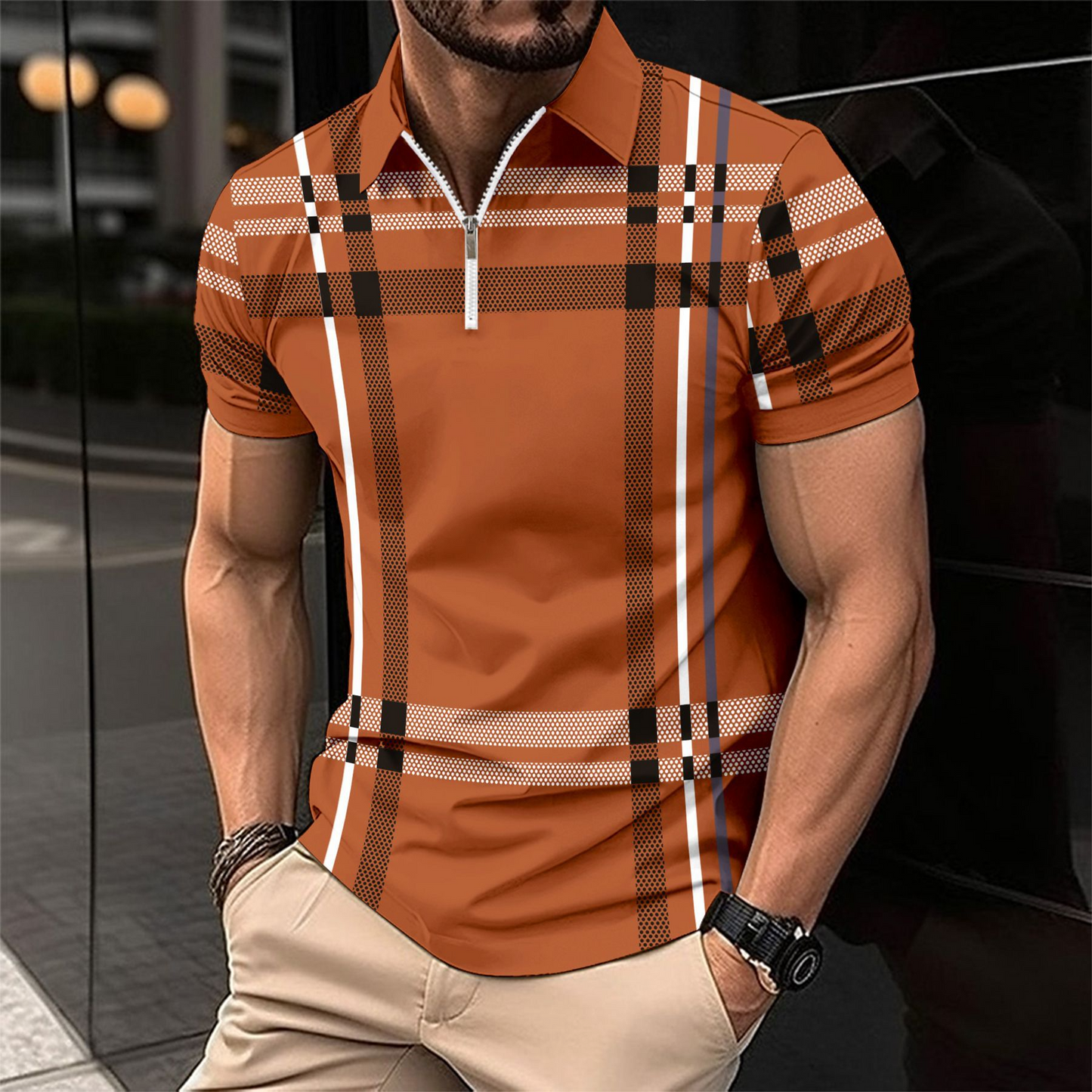 Classic Casual Men's Polo Shirt