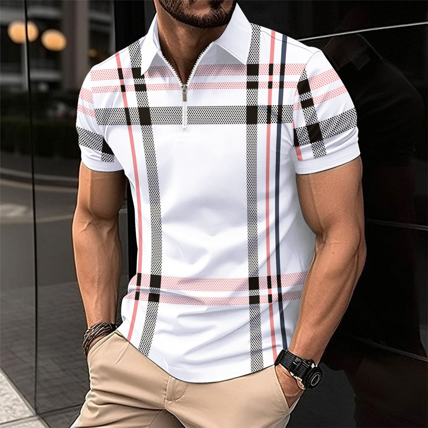 Classic Casual Men's Polo Shirt
