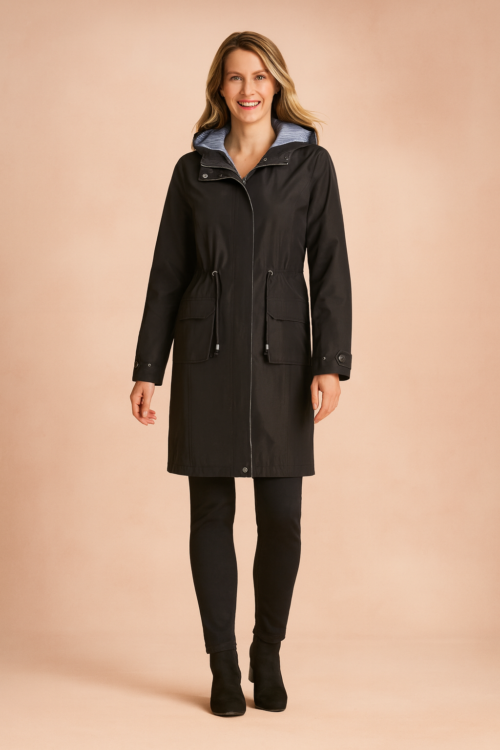Waterproof Parka Coat with Hood