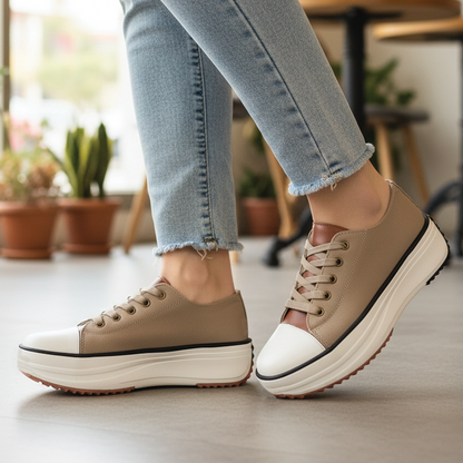 Chunky High Top Fashion Sneakers