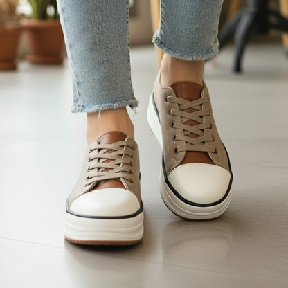 Chunky High Top Fashion Sneakers - EasyApparels