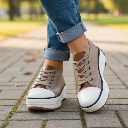 Thick Sole Platform Shoes - EasyApparels