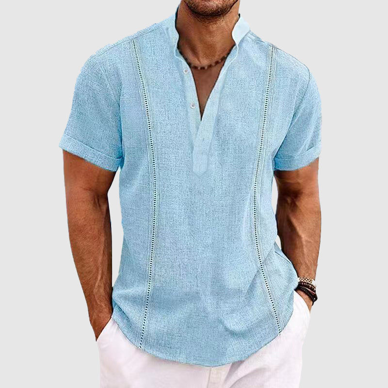 Casual Men's Short Sleeve Shirt
