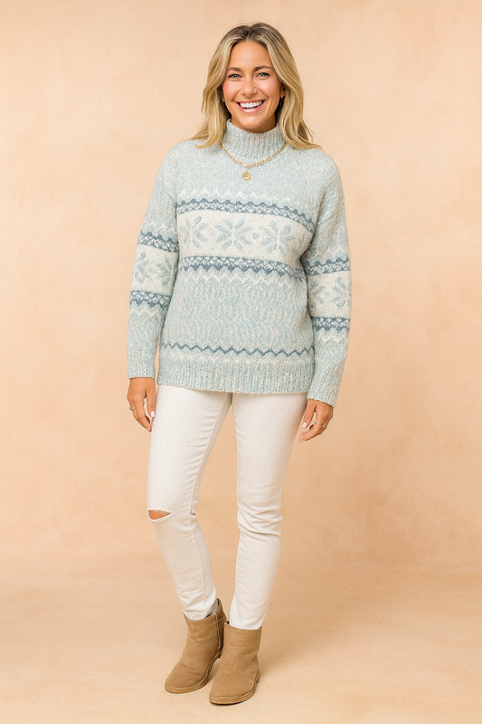 Cozy Crew Neck Sweater - Luxicro