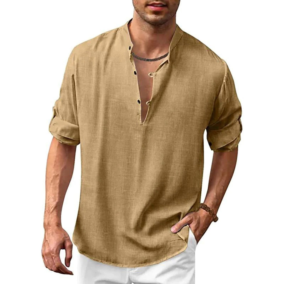 Casual Men's Long Sleeve Shirt