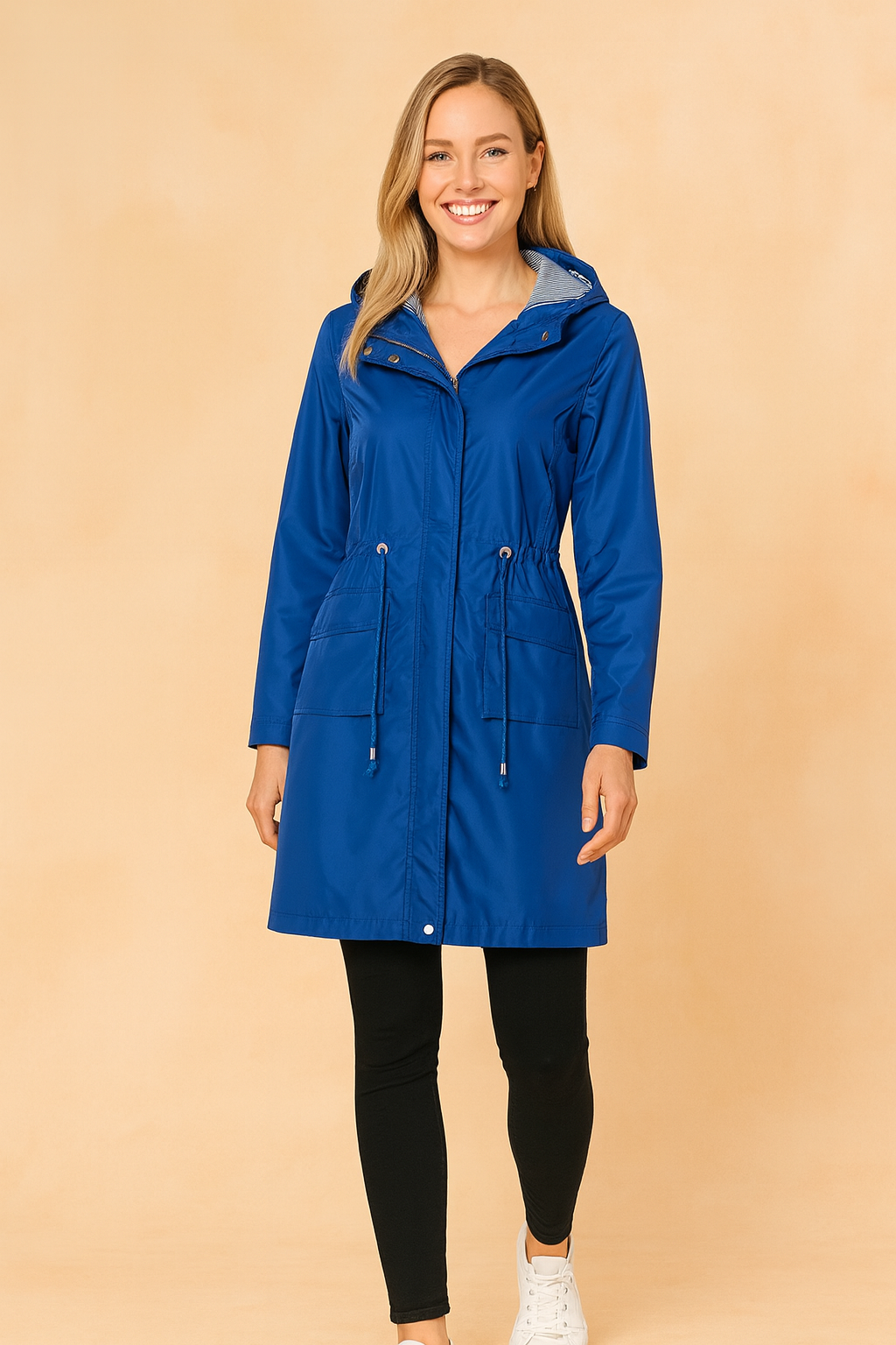 Women's Fashionable Hooded Coat - Luxicro
