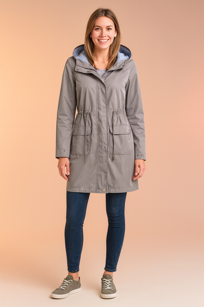 Women's Fashionable Hooded Coat