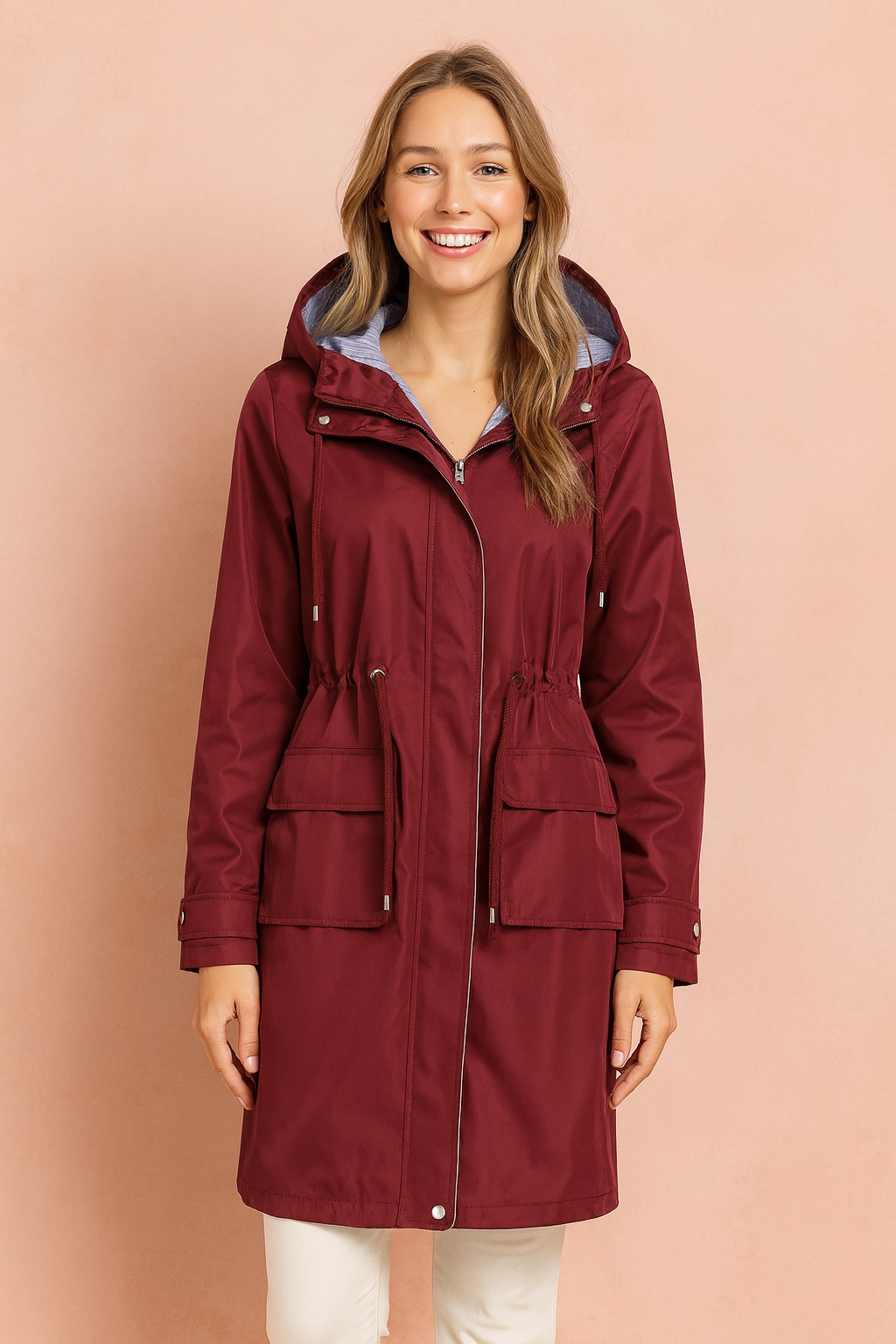 Women's Fashionable Hooded Coat