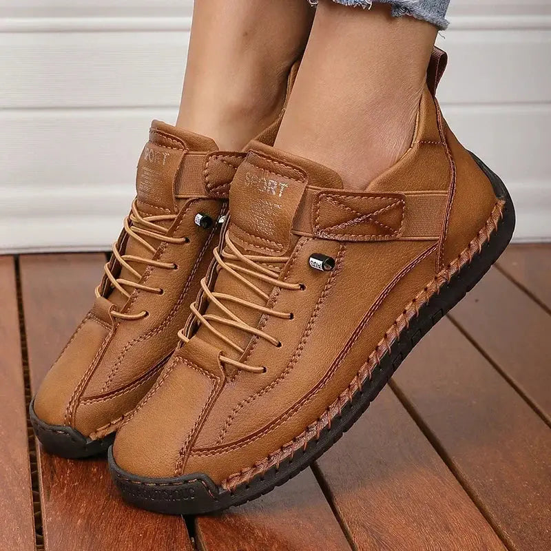 Classic Lace-Up Women's Shoes for Daily Wear - EasyApparels