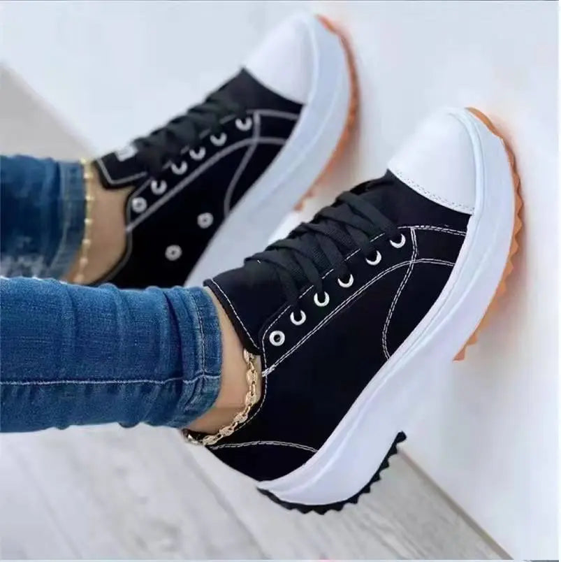 Women's Classic Comfortable Lace Sneakers