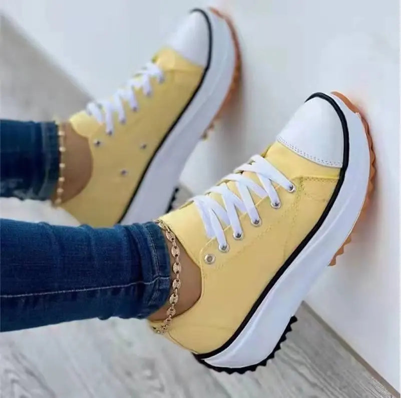 Women's Classic Comfortable Lace Sneakers