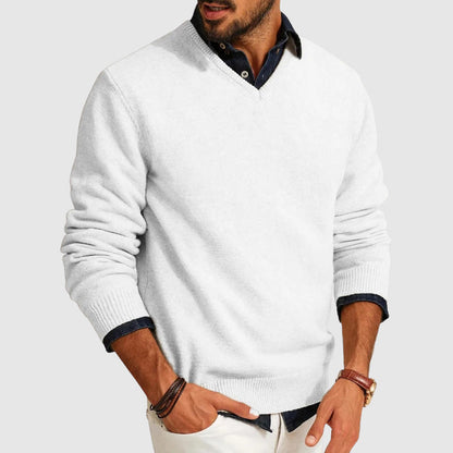 Classic Comfortable Crew Neck Men's Sweater