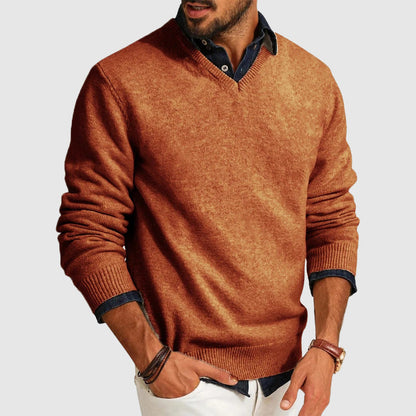 Classic Comfortable Crew Neck Men's Sweater