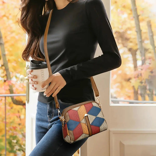 Stylish Pattern Small Crossbody Bag - EasyApparels