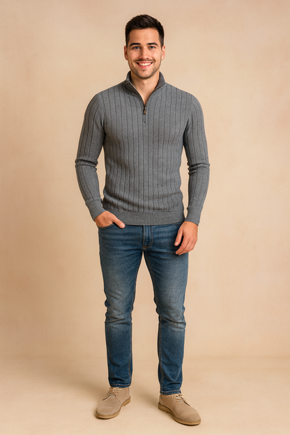 Mariusz | Classic Crew Neck Sweater - Luxicro