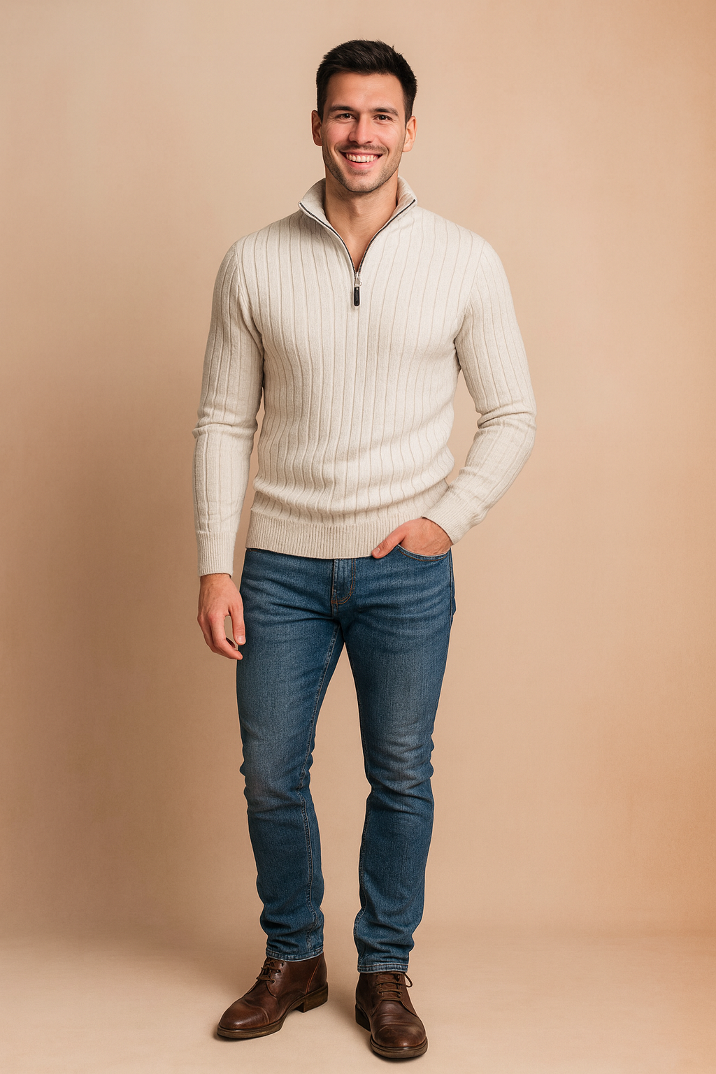 Mariusz | Classic Crew Neck Sweater