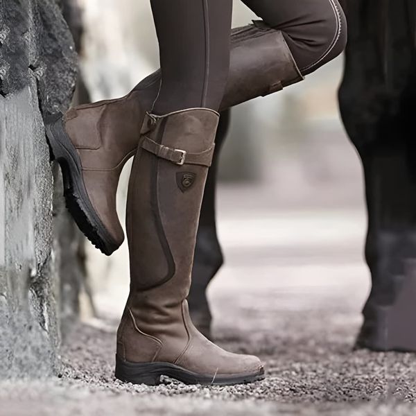 Fashionable Low Heel Women's Boots - EasyApparels
