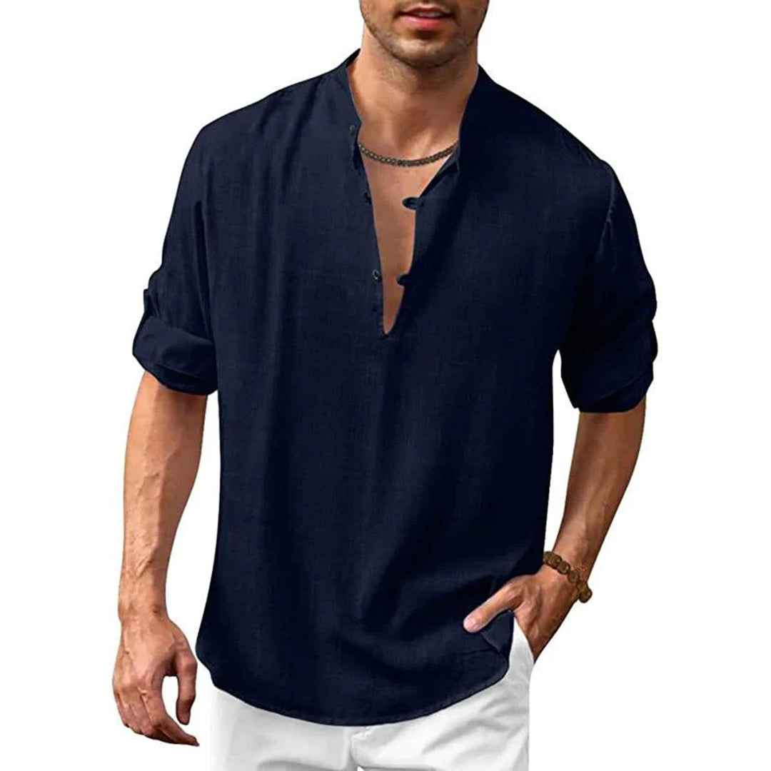Casual Men's Long Sleeve Shirt