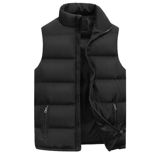 Waterproof Men's Padded Vest Zip Up Regular Fit - EasyApparels
