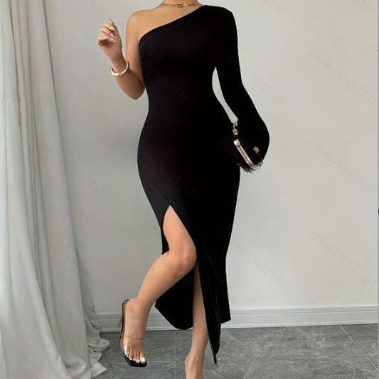 Sexy Off Shoulder Bodycon Evening Dress - EasyApparels