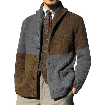 Casual Men's Button Cardigan Sweater
