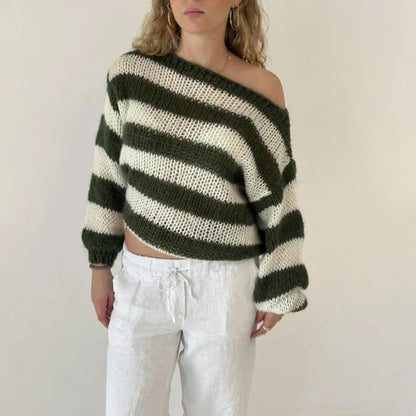 Soft Oversized Crew Neck Women Sweater