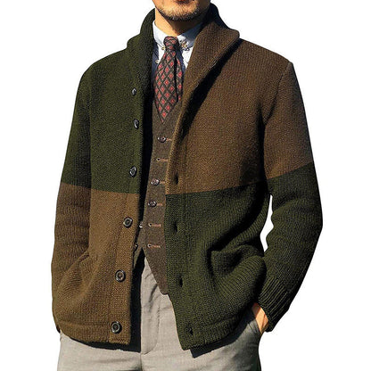 Casual Men's Button Cardigan Sweater