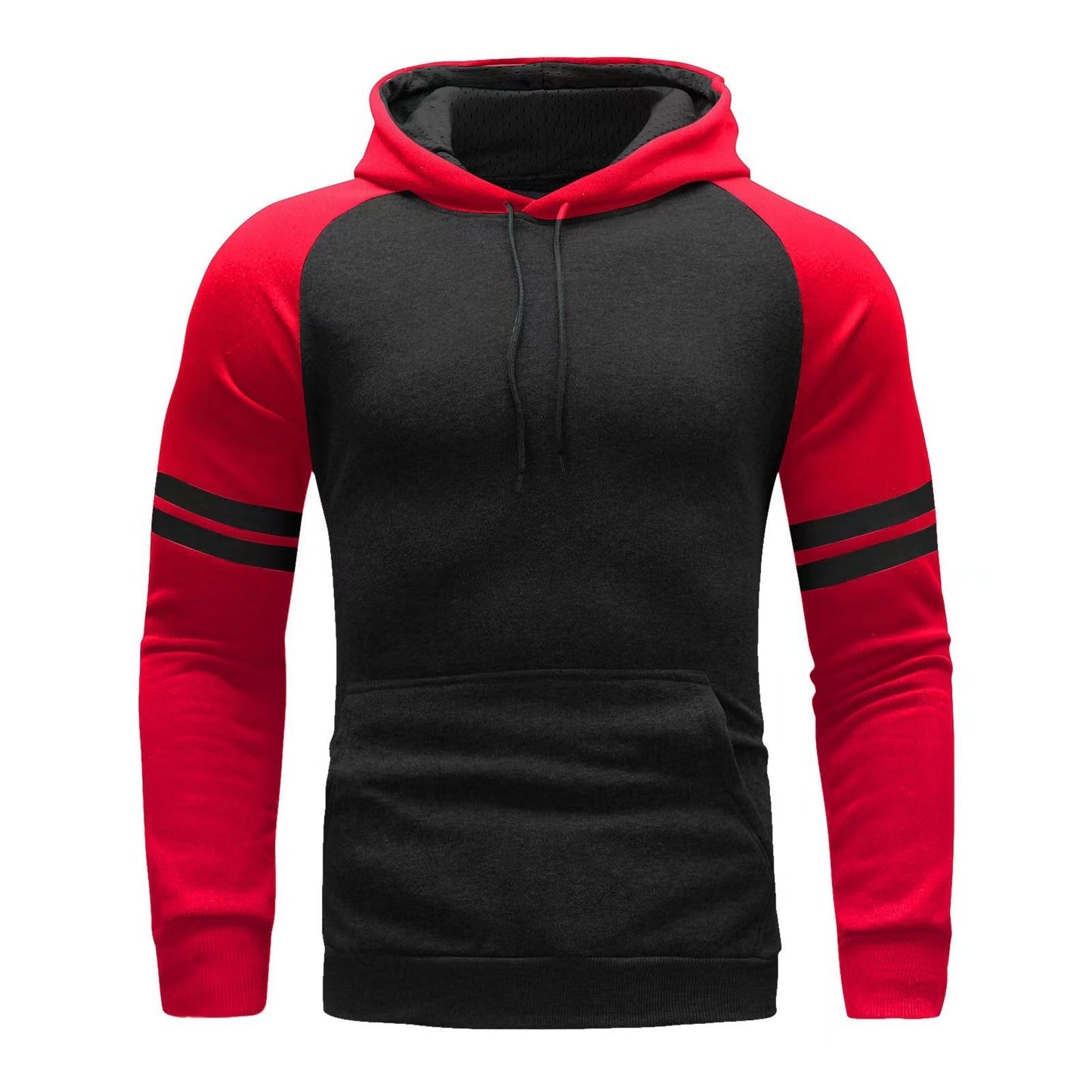 Casual Fit Men's Hoodie with Comfortable Raglan Sleeves - EasyApparels