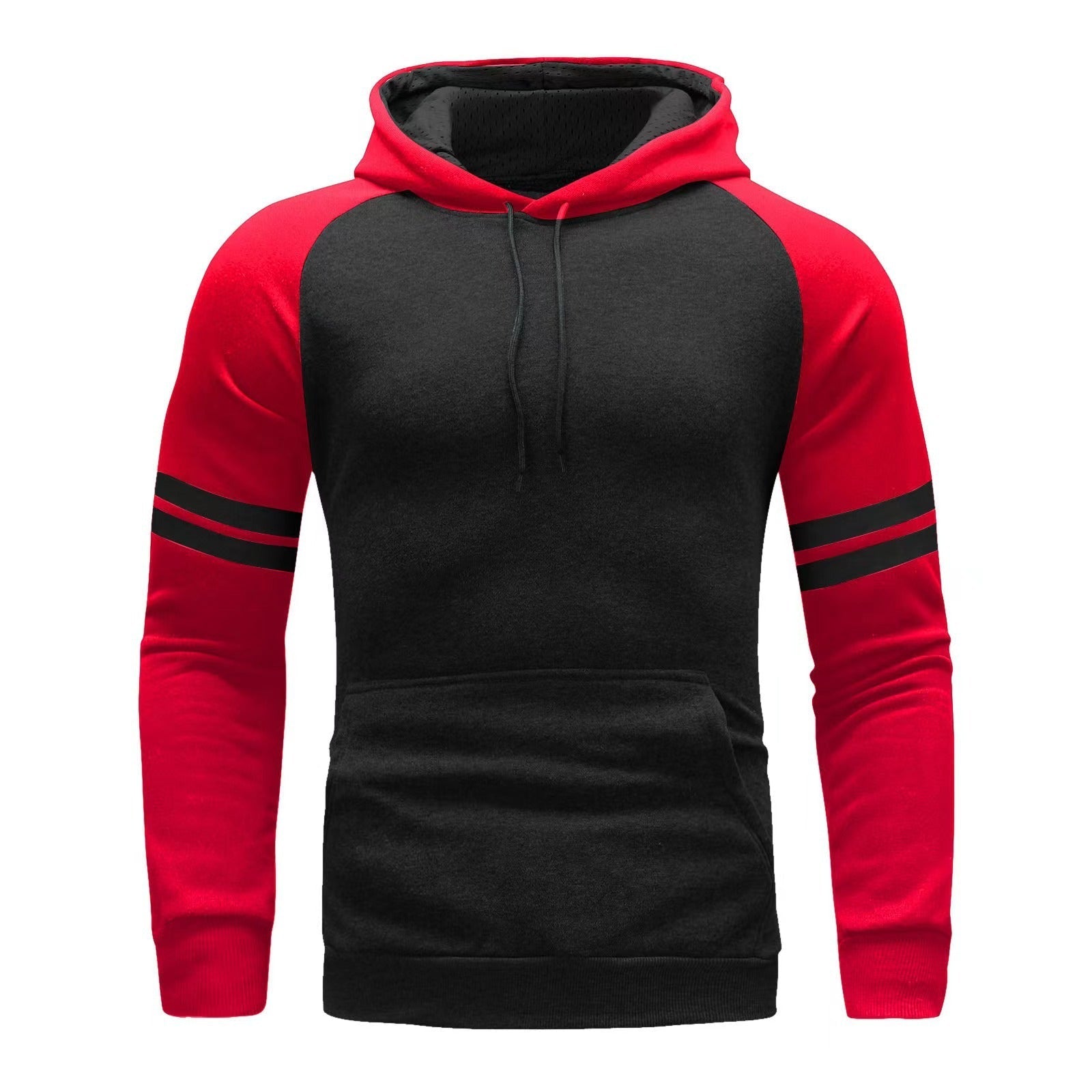 Casual Fit Men's Hoodie with Comfortable Raglan Sleeves - EasyApparels
