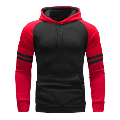 Casual Fit Men's Hoodie with Comfortable Raglan Sleeves - EasyApparels