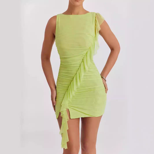 Sexy Mini Sleeveless Women's Party Dress - EasyApparels