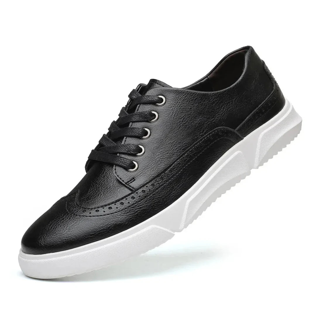 Classic Perforated Men's Shoes