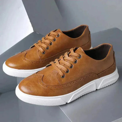 Classic Perforated Men's Shoes - EasyApparels