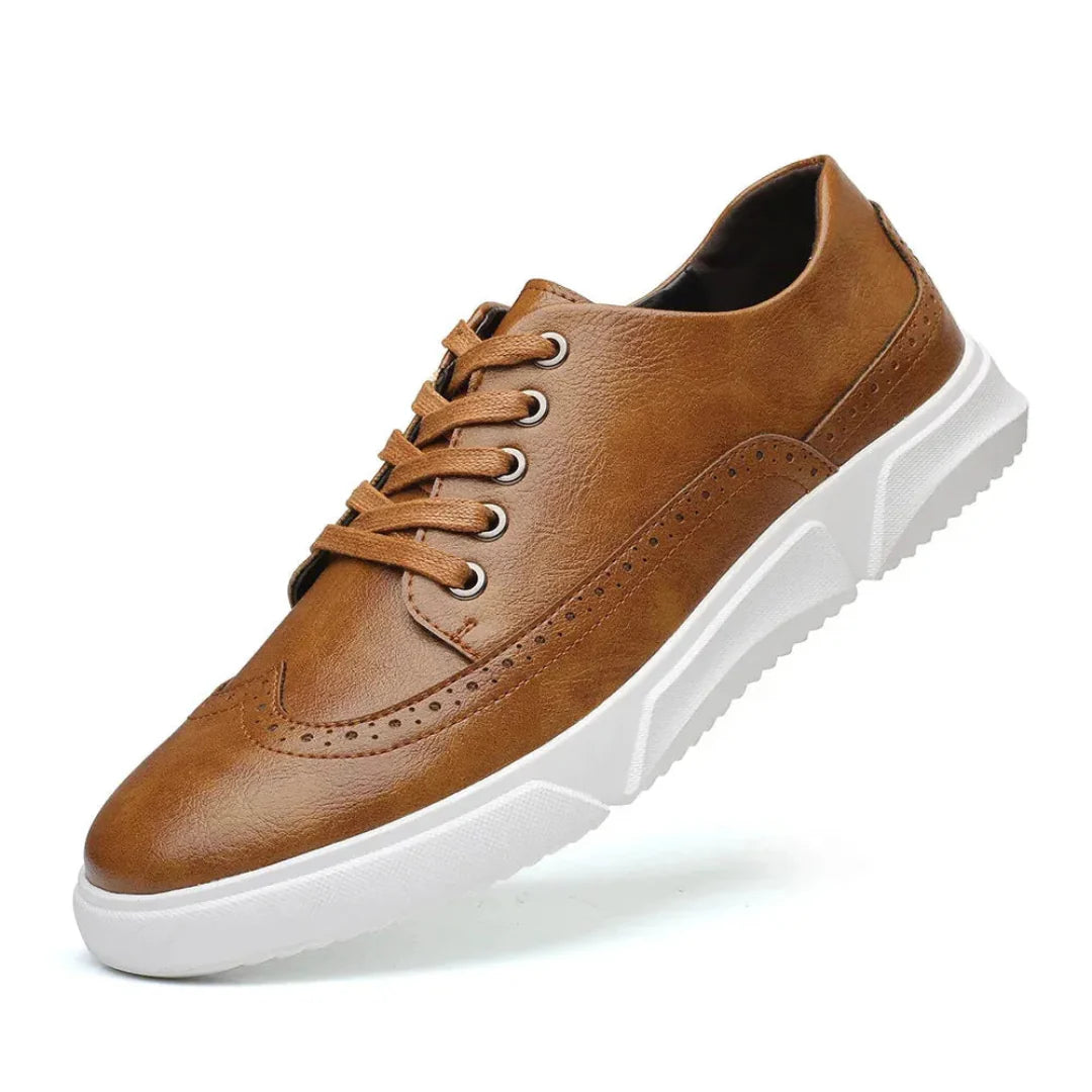 Classic Perforated Men's Shoes
