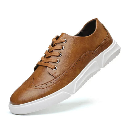 Classic Perforated Men's Shoes