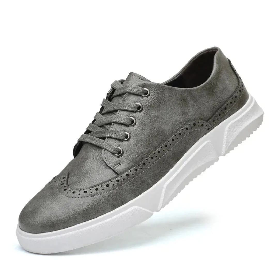 Classic Perforated Men's Shoes