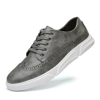 Classic Perforated Men's Shoes